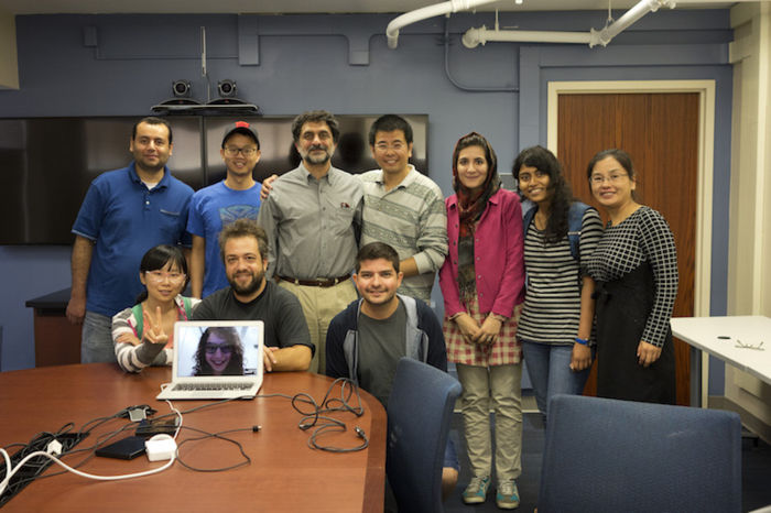 Saying goodbye to Dr. Qiang Jiang (Sep. 22, 2015)