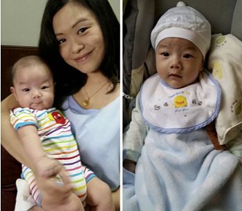 Jennifer and her son, Hong-yu (Hugh)